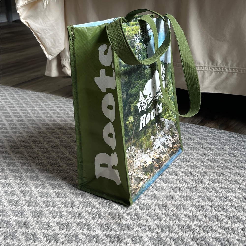 Roots Tote Bag Shopper Shopping Bag - Picture 4 of 8